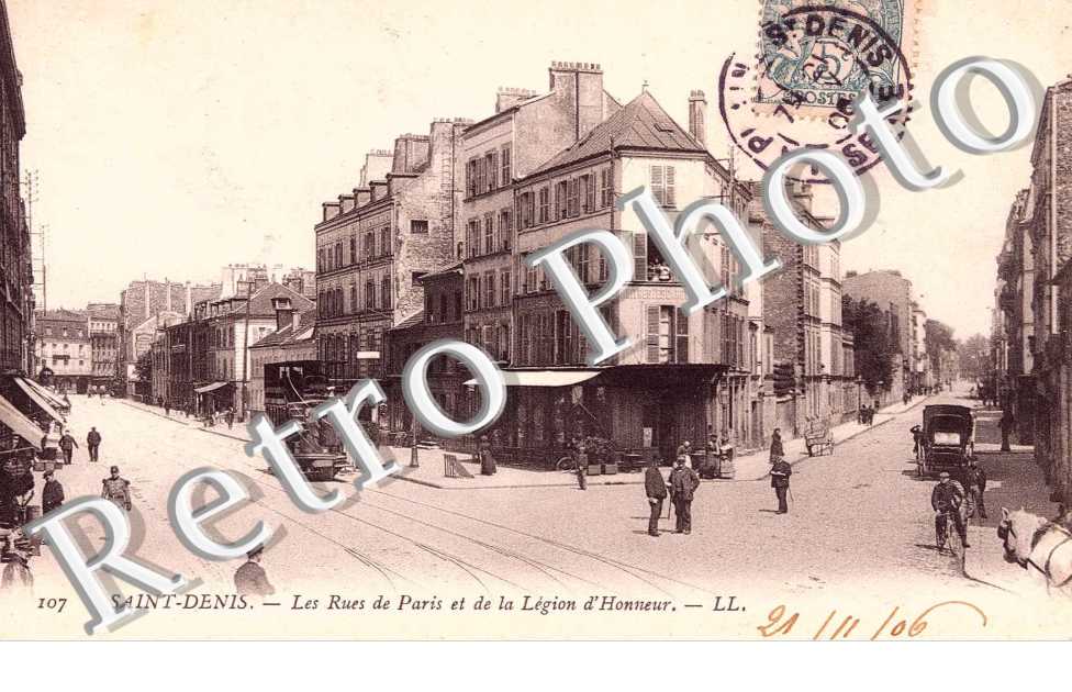 Les Rues de Paris et de la légion d'honneur