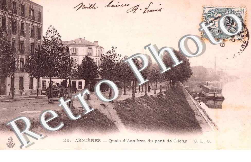 QUAIS D'ASNIERES DU PONT DE CLICHY