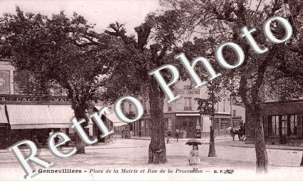 Place de la Mairie et Rue de la Procession