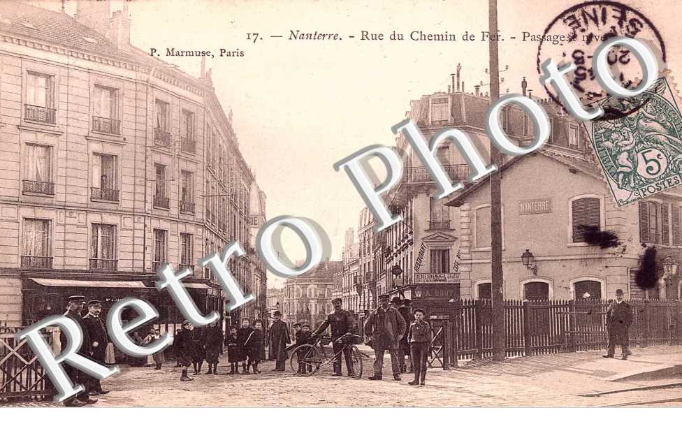Rue du chemin de fer - Passage a niveau