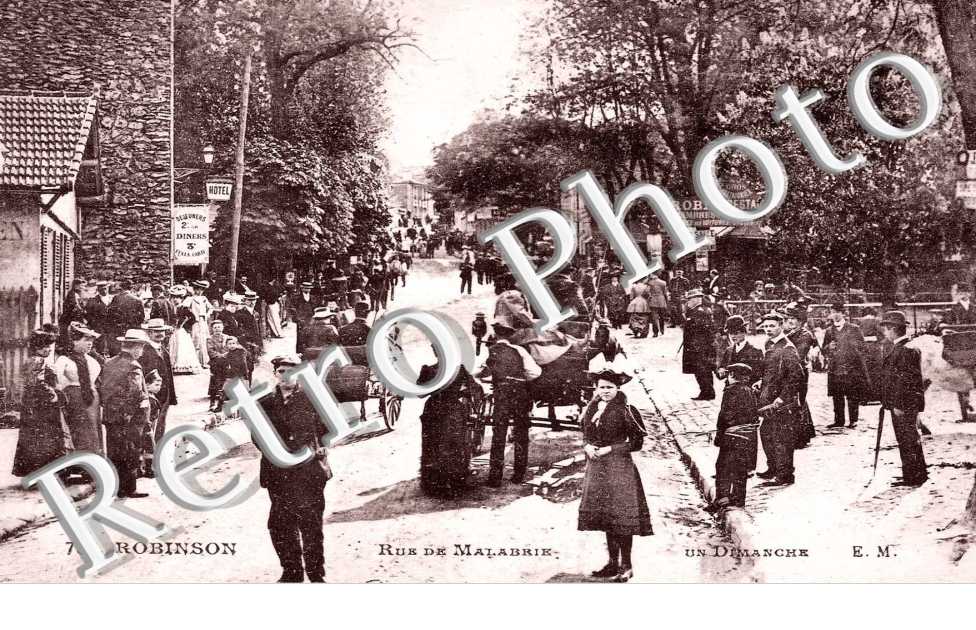 Rue de Malabrie - un dimanche