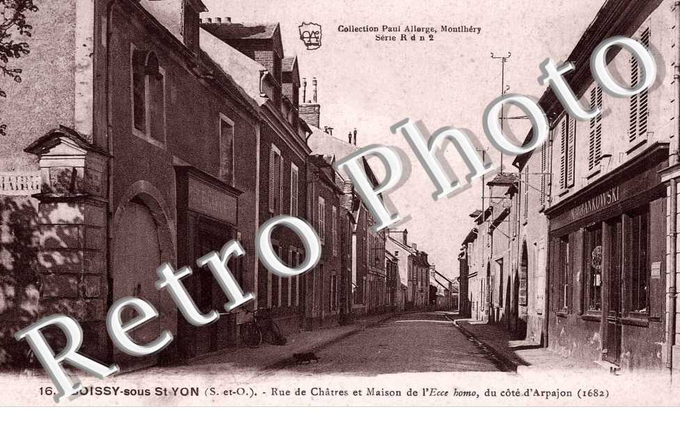 RUE DE CHATRES ET MAISON DE L'ECCE HOMO