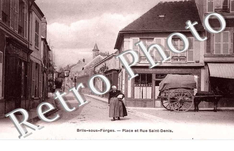 Place et rue Saint Denis