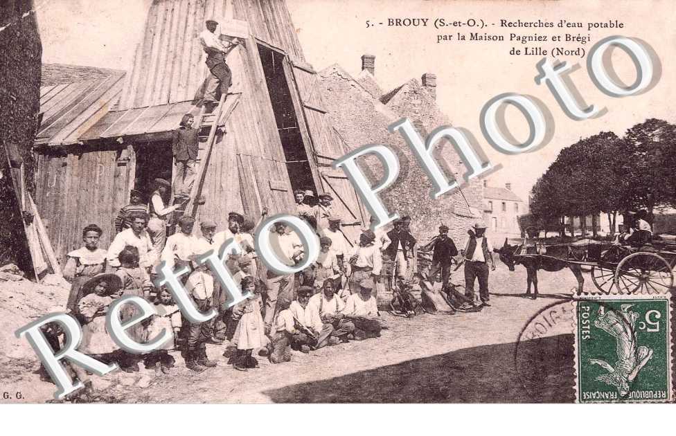 RECHERCHES D'EAU POTABLE par la maison Pagniez et Bregi de Lille