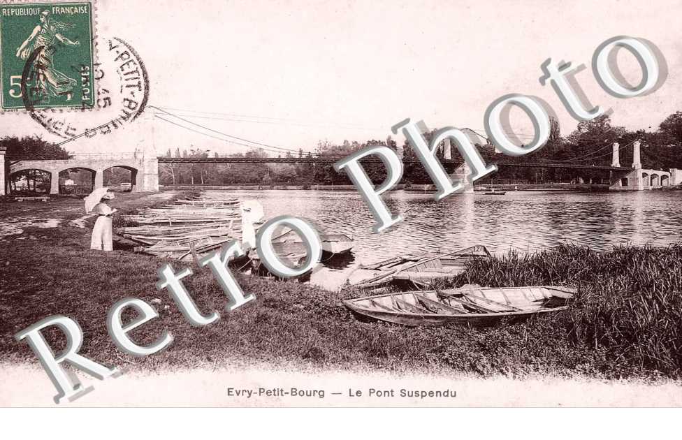 Le pont suspendu