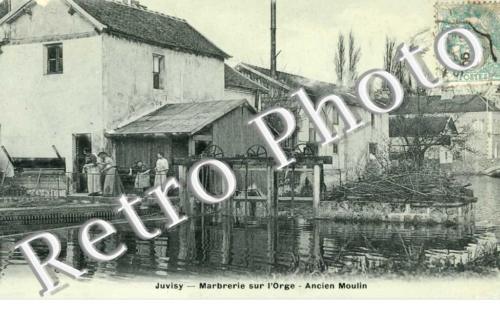 marbrerie sur l'Orge Ancien moulin