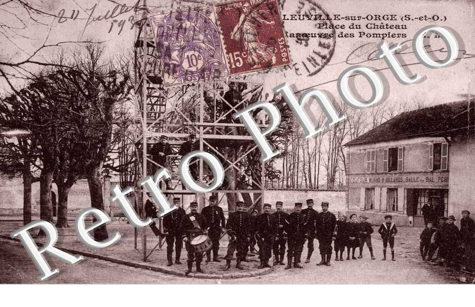 Place du Chateau, Manoeuvre des Pompiers