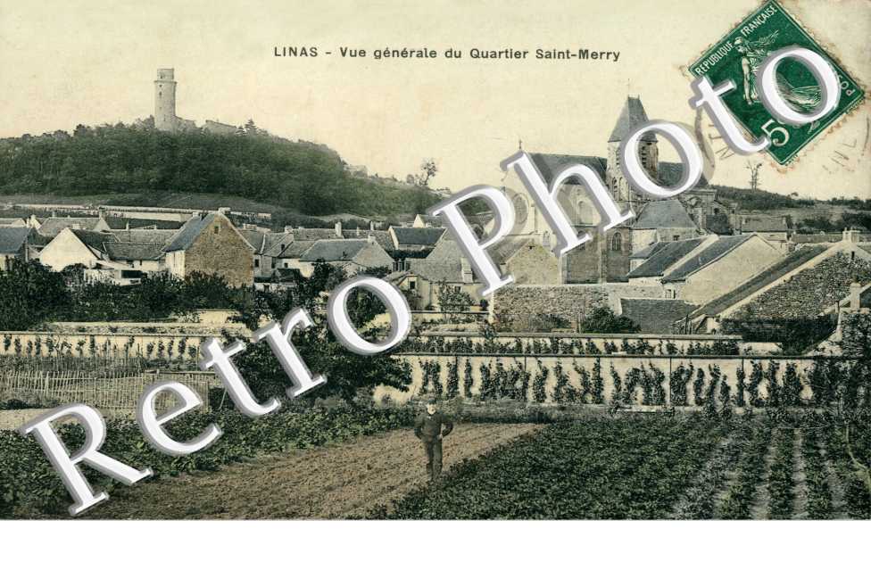 Vue generale du quartier Saint-Mery