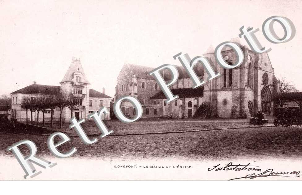 La mairie et l'eglise