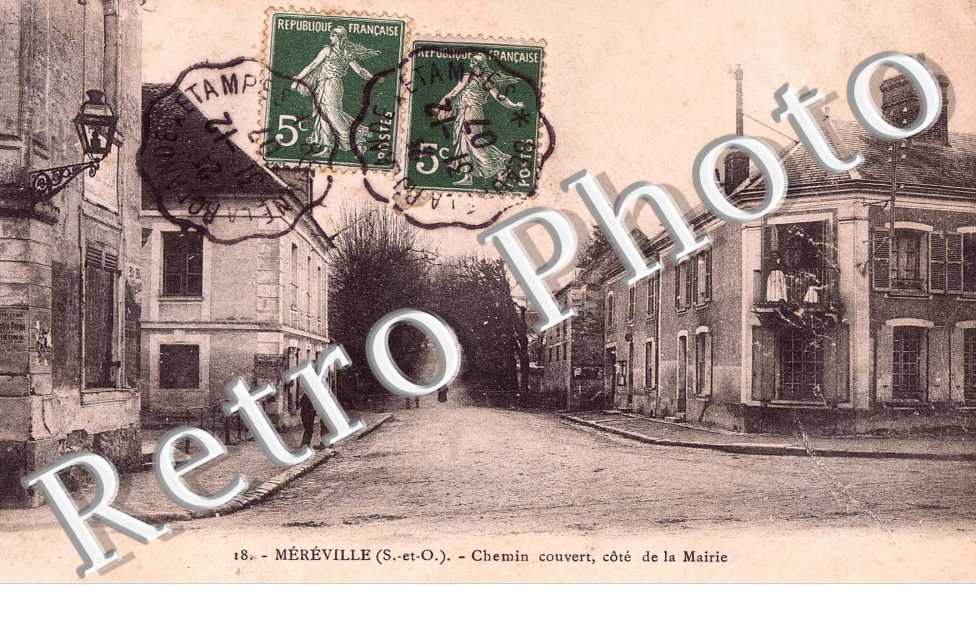 CHEMIN COUVERT cote de la mairie