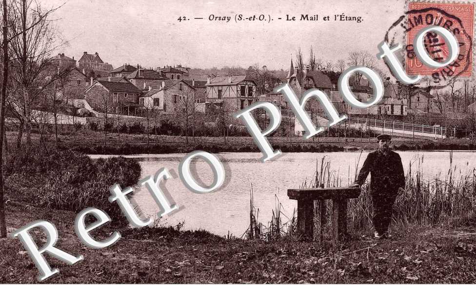 Le mail et l'etang