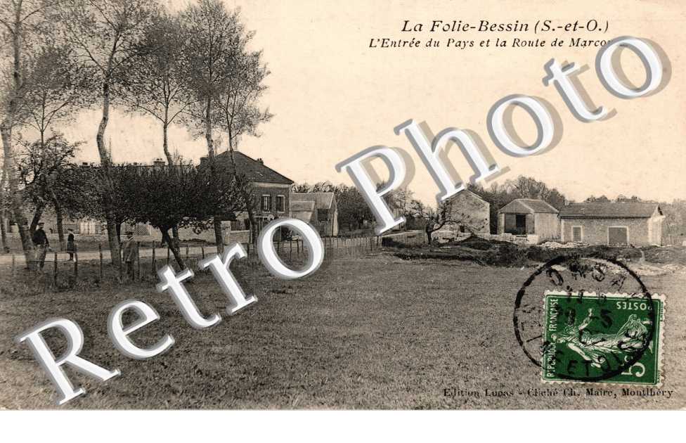 Entrée du village et Route de Marcoussis