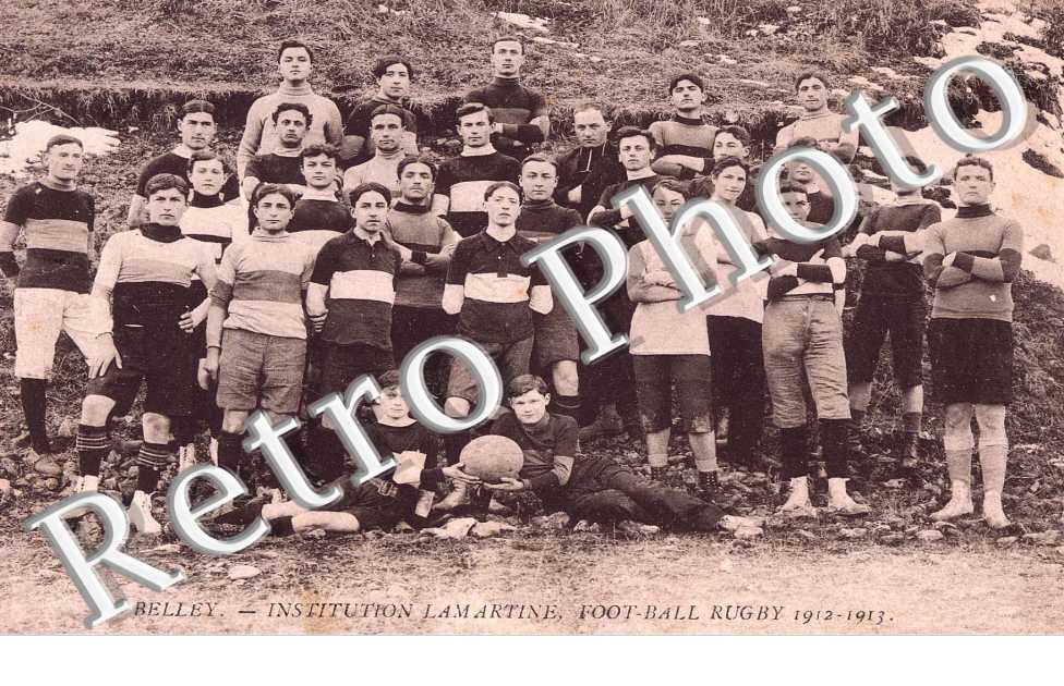 institution Lamartine Foot-Ball Rugby 1912-1913  RUGBY