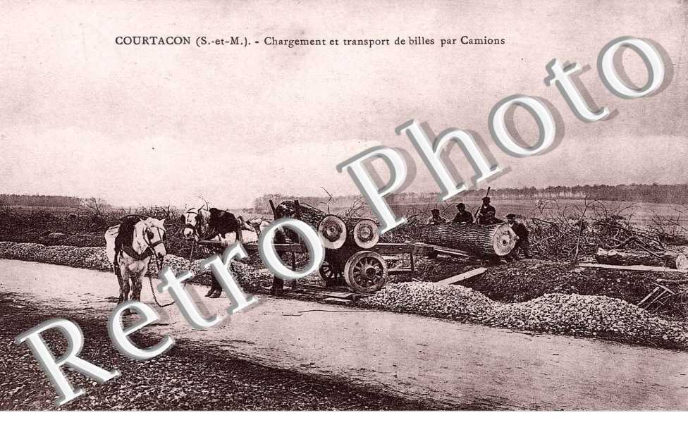Chargement et transport de billes 