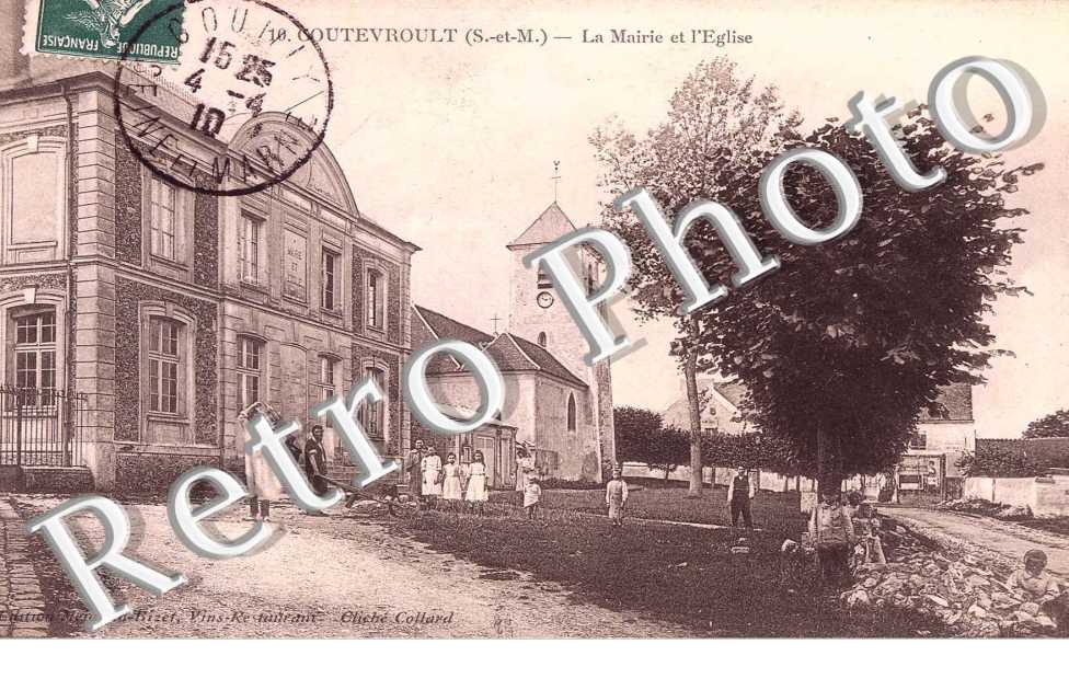 la mairie et l'eglise