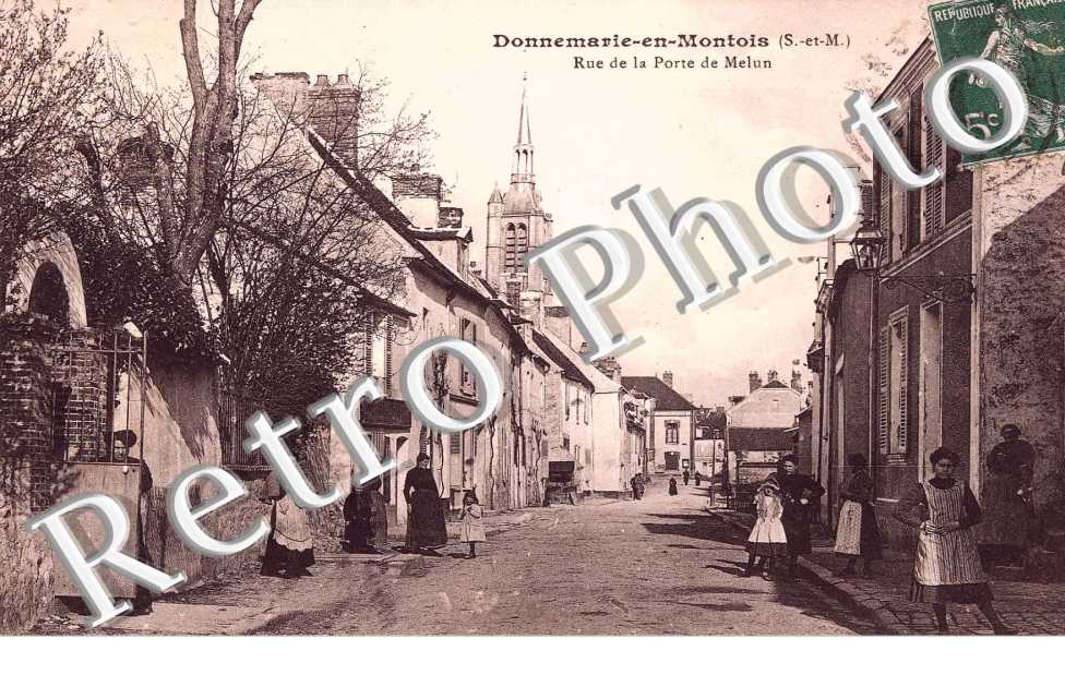 en Montois - Rue de la porte de Melun