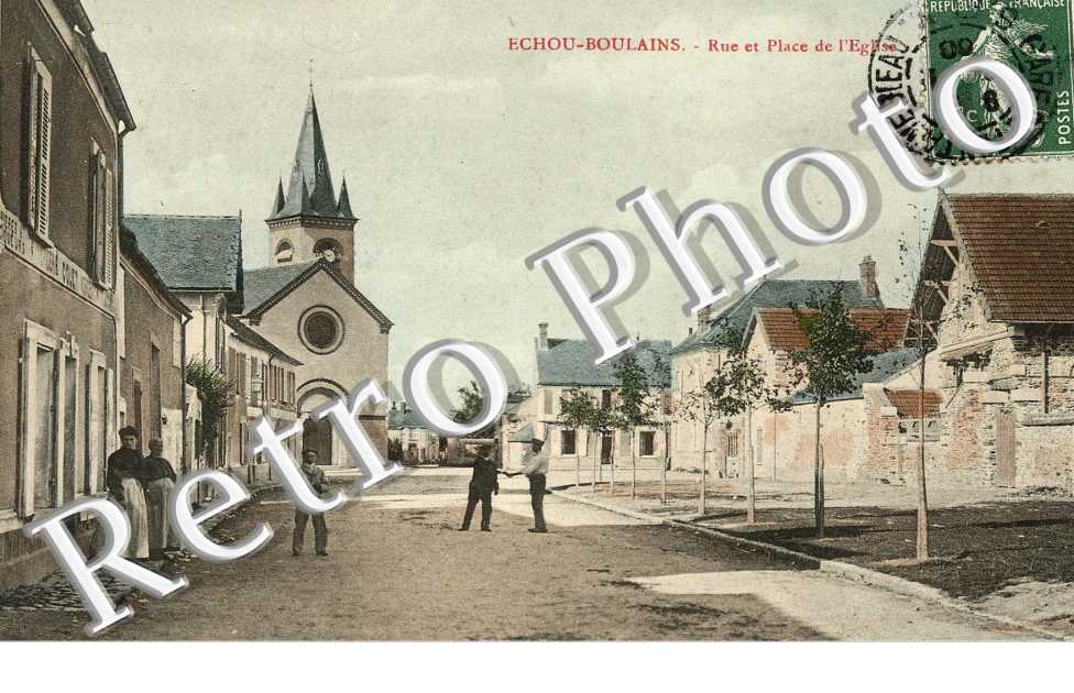 rue et place de l'eglise