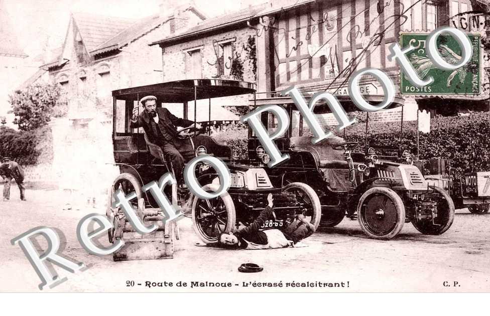 route de Malnoue, l'ecrase recalcitrant