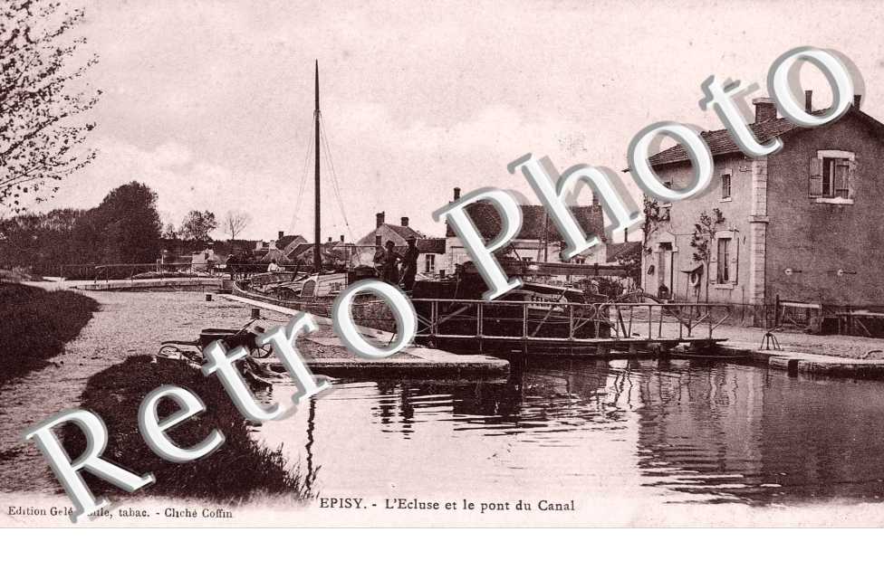 l'ecluse et le pont du canal