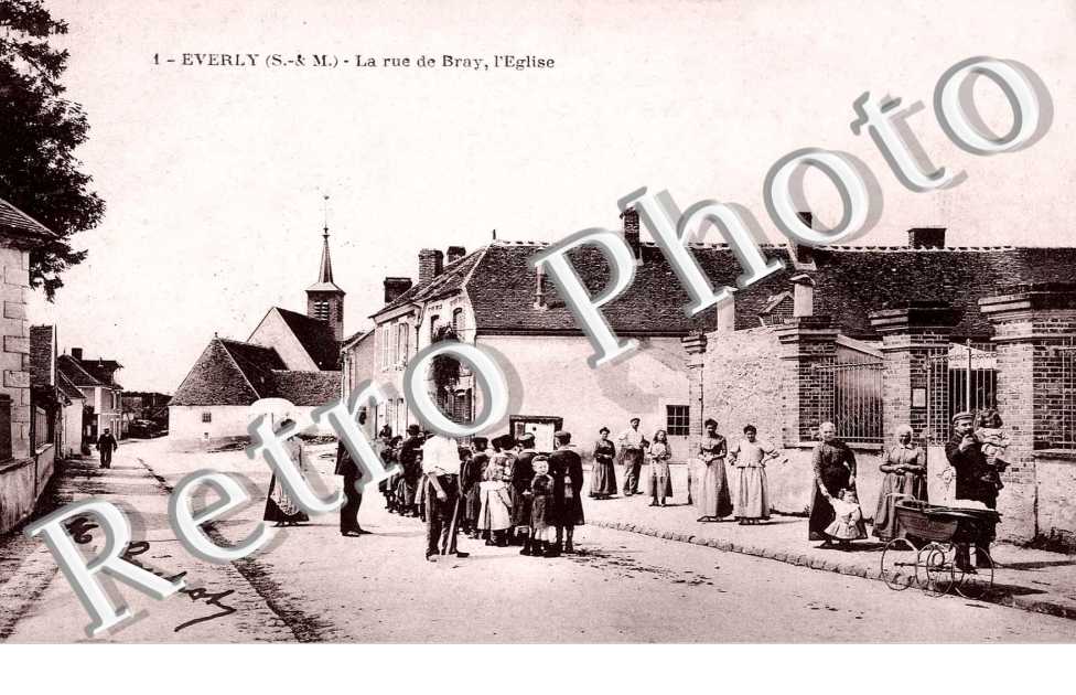 la rue de Bray, l'eglise