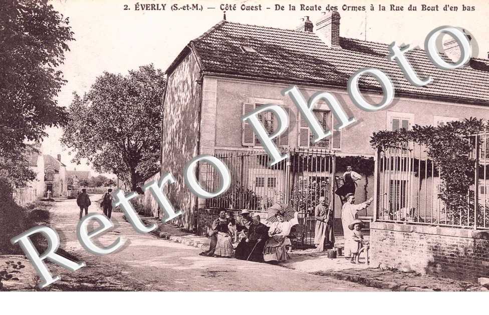de la route des Ormes a la rue du Bou d'en bas
