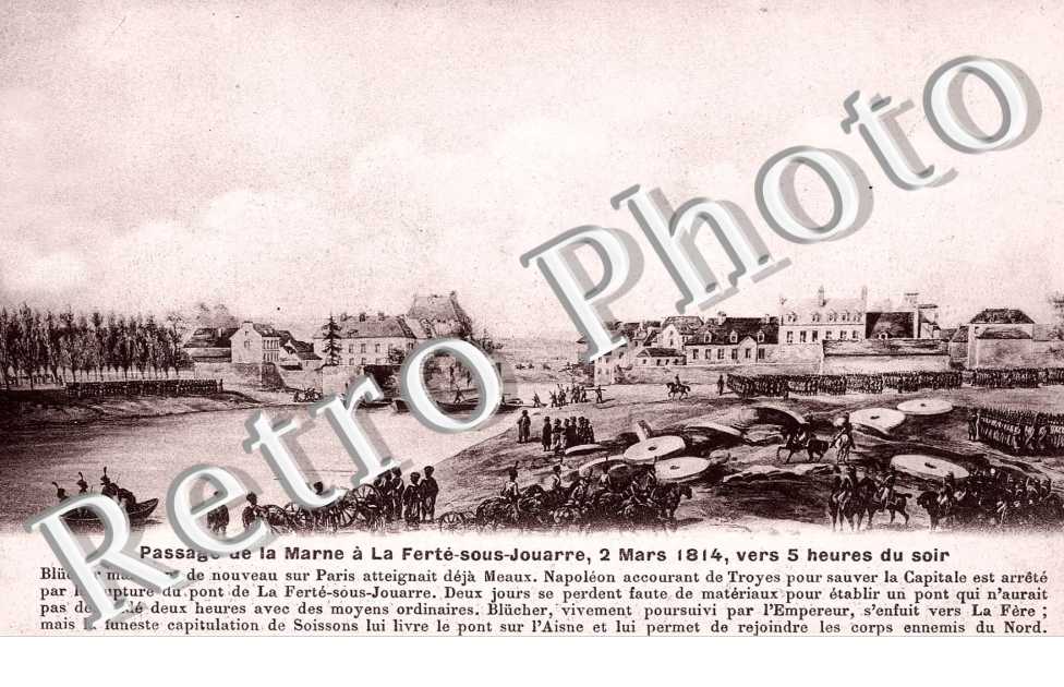 (la) Passage de la Marne le 2 Mars 1814 - Armee - Histoire