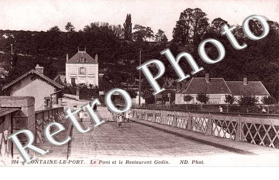 Le Pont et le restaurant Godin