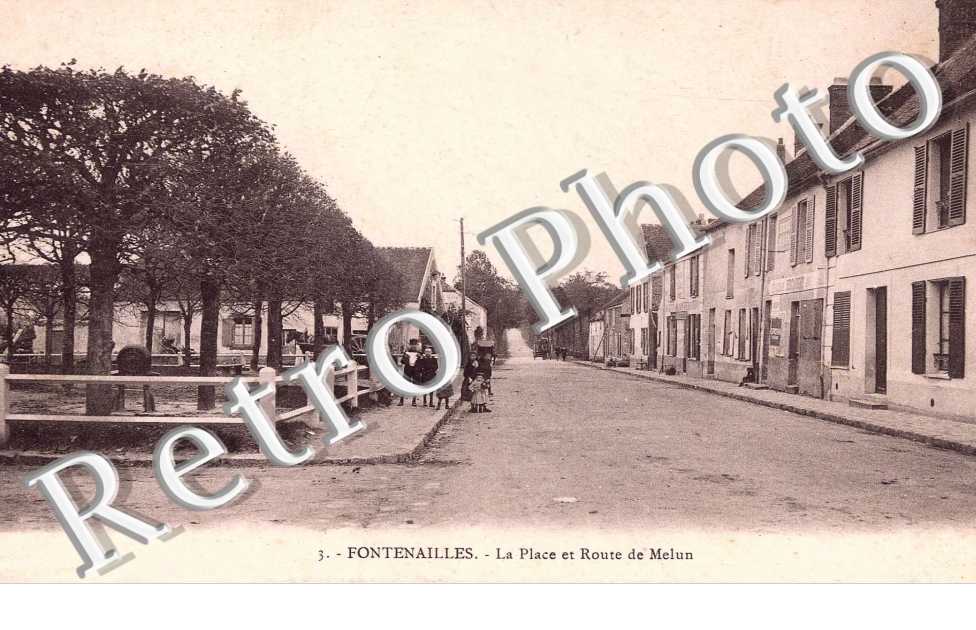 La place et route de Melun