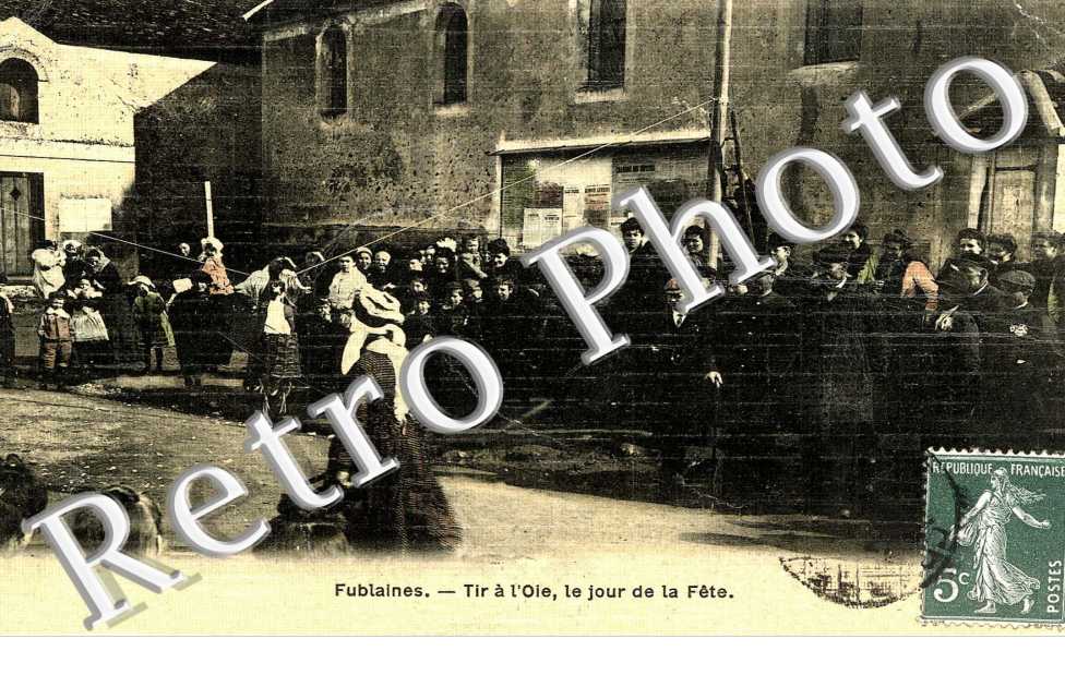 Tir a l'oie - Le jour de fete