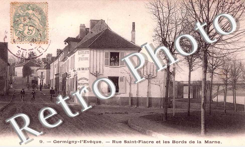 Rue Saint Fiacre et les Bords de la Marne