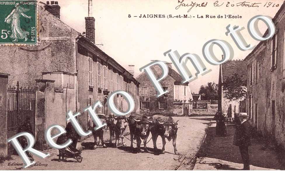 la rue de l'Ecole