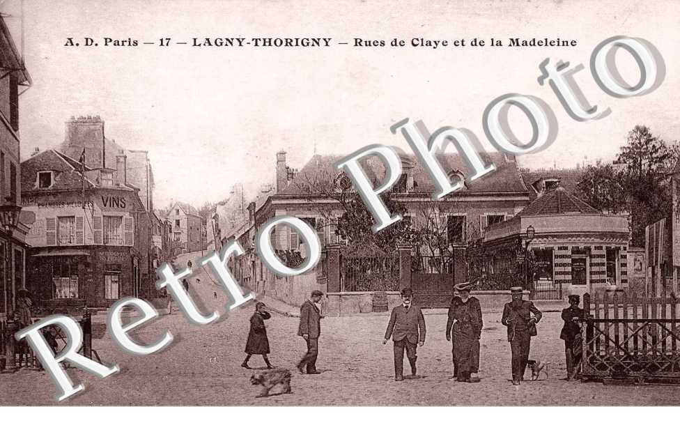 Rue de Claye et de la Madelaine Thorigny