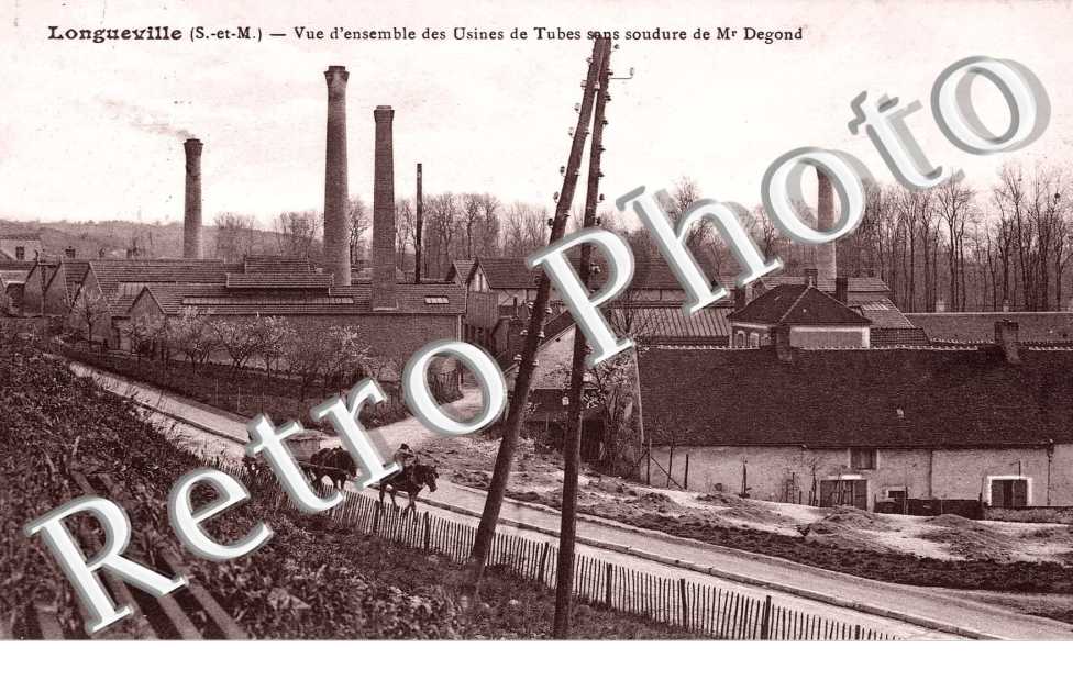 vue d'ensemble des usines de tubes sans soudure de Mr Degond