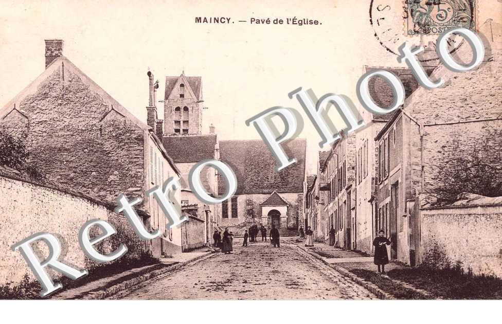 pave de l'eglise