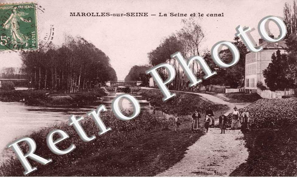 La Seine et le canal