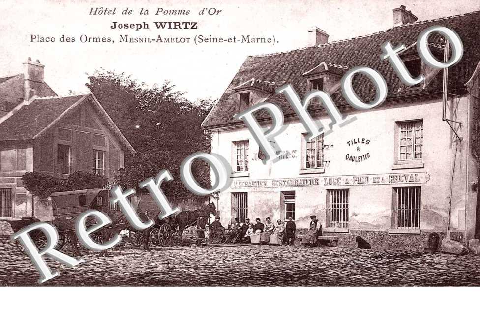 Hotel de la Pomme d'Or - Joseph Wirtz - Place des Ormes