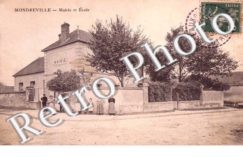 mairie et ecole - 1908