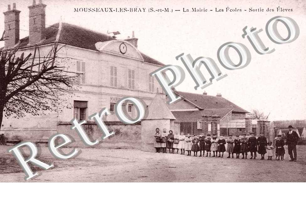 La mairie et les écoles
