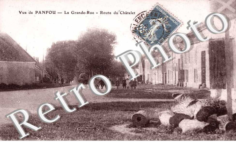 la Grande Rue, route du Chatelet