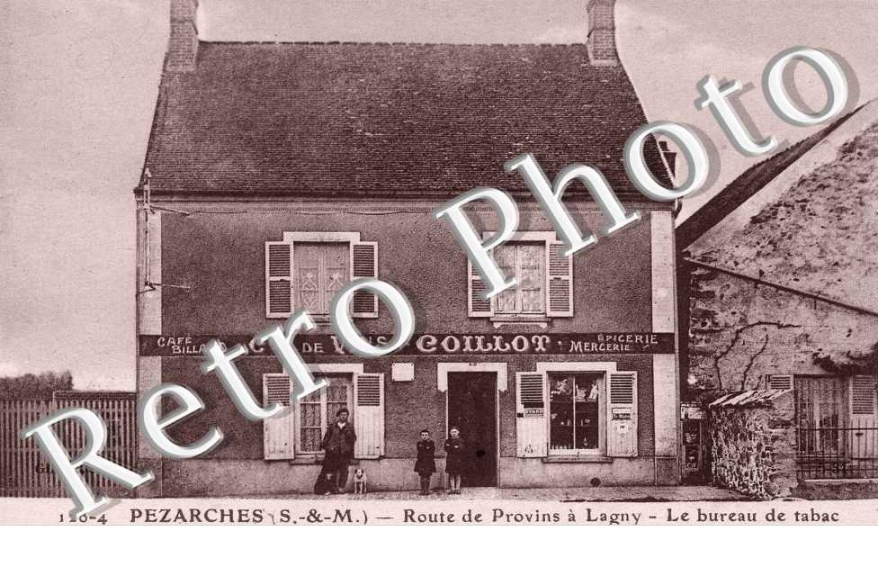 ROUTE DE PROVINS A LAGNY Le bureau de Tabac