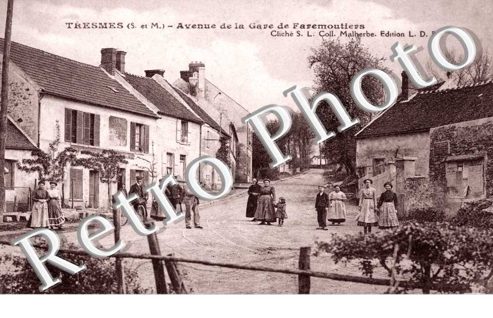 TRESMES - Avenue de la Gare de Faremoutiers