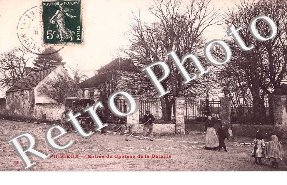 entree du chateau de la bataille