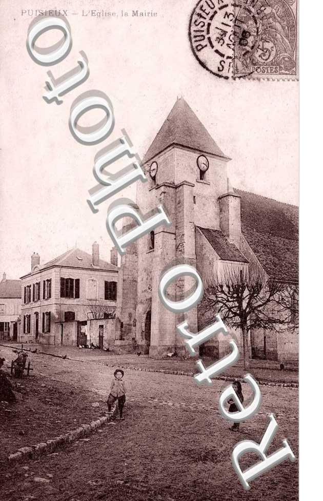 l'eglise, la mairie