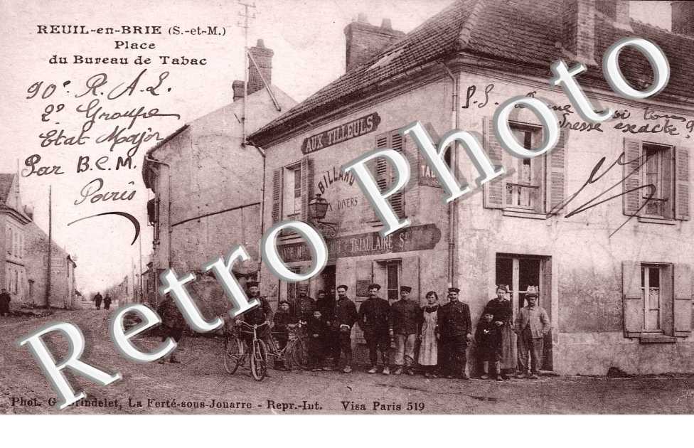 Place du bureau de tabac