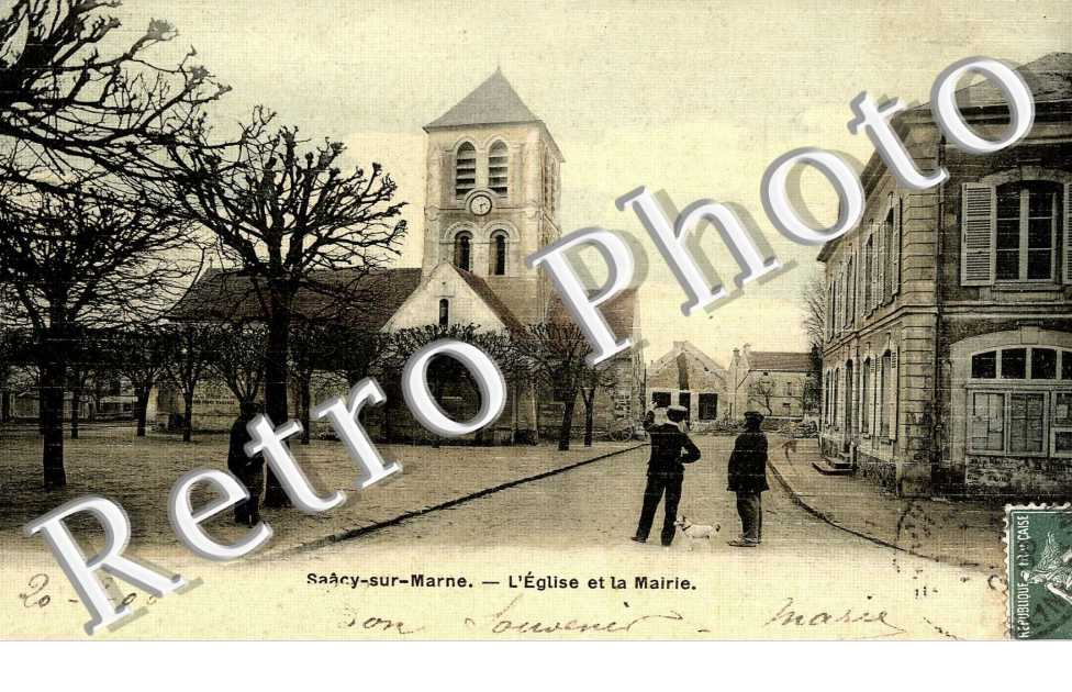 L'eglise et la mairie 