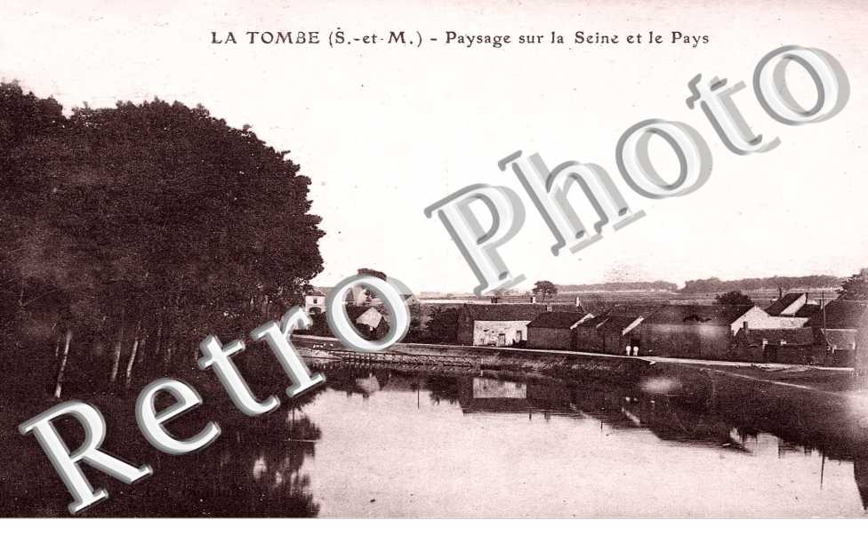 Paysage sur la Seine et le pays