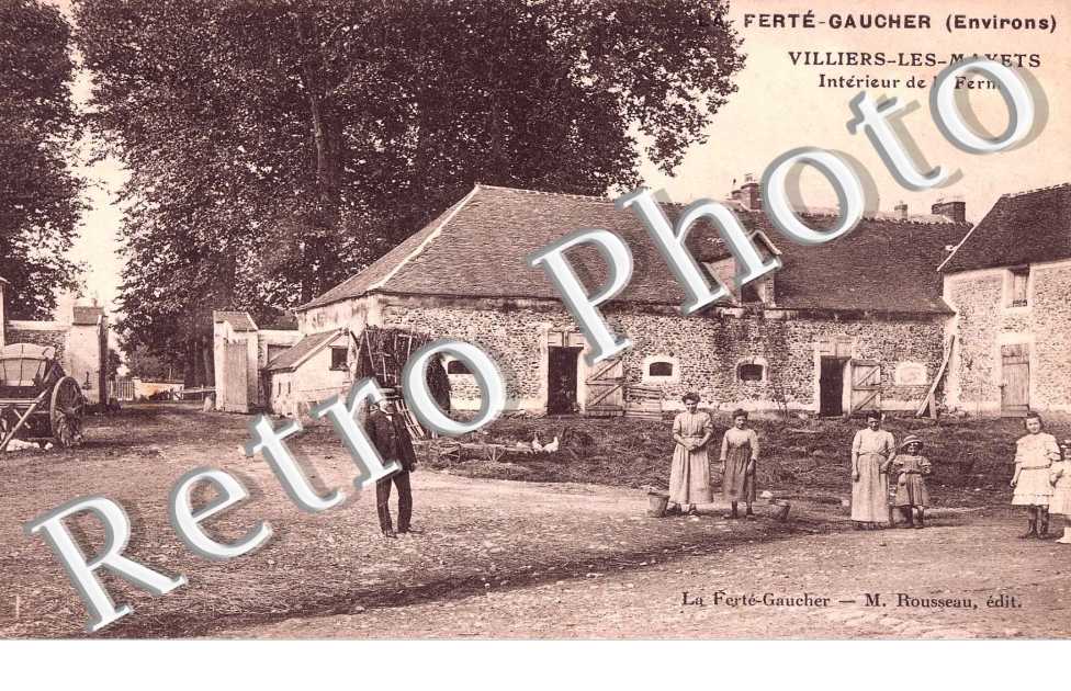 Villiers-les-Mayets - Interieur de la ferme