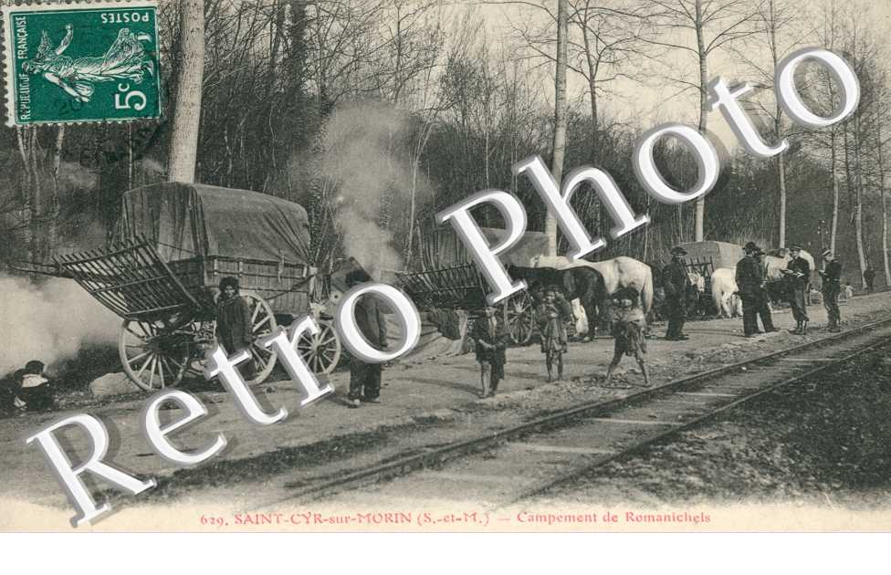 Campement de Romanichels