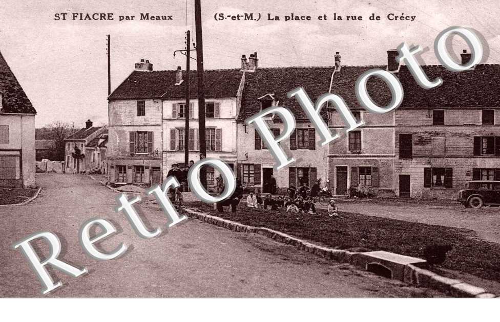 LA PLACE ET LA RUE DE CRECY