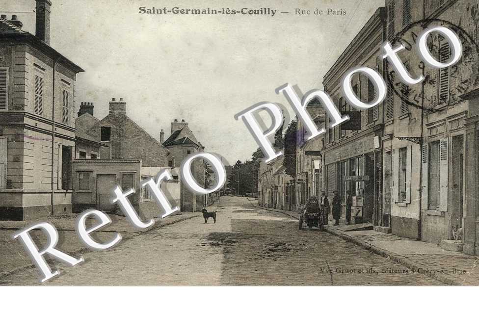 Saint Germain les Couilly - la rue de Paris